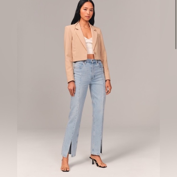 Abercrombie & Fitch Denim - Abercrombie & Fitch The 90’s Straight Ultra High Rise Sz 27